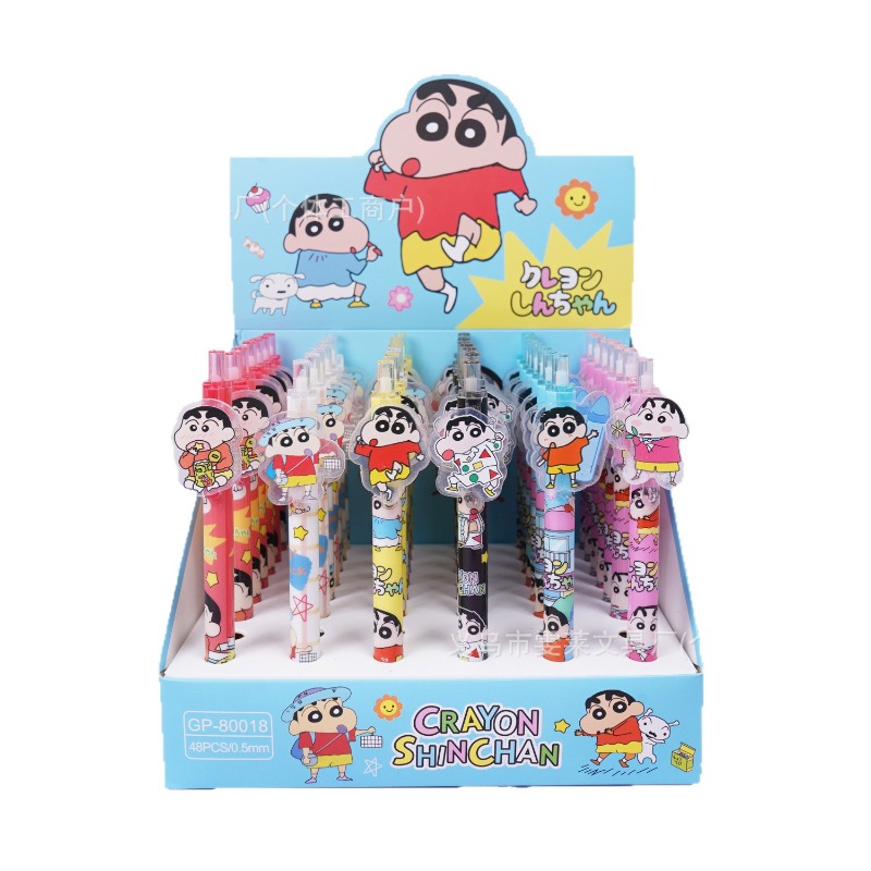 Stationery Supplier - 48 stks/doos Crayon Shinchan Punt Pen