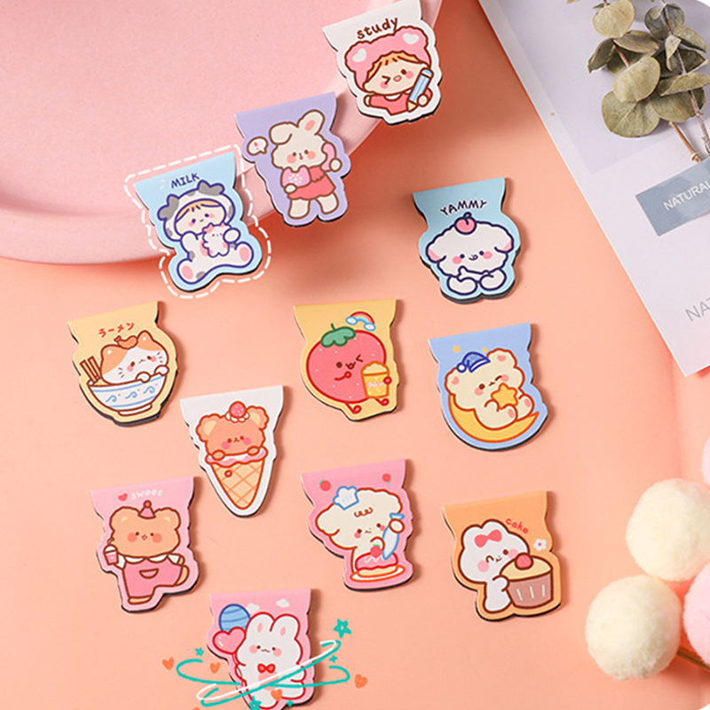 5 stks Leuke Cartoon Beer Magn - Bookmark Magnetic Clip recensie en prijs
