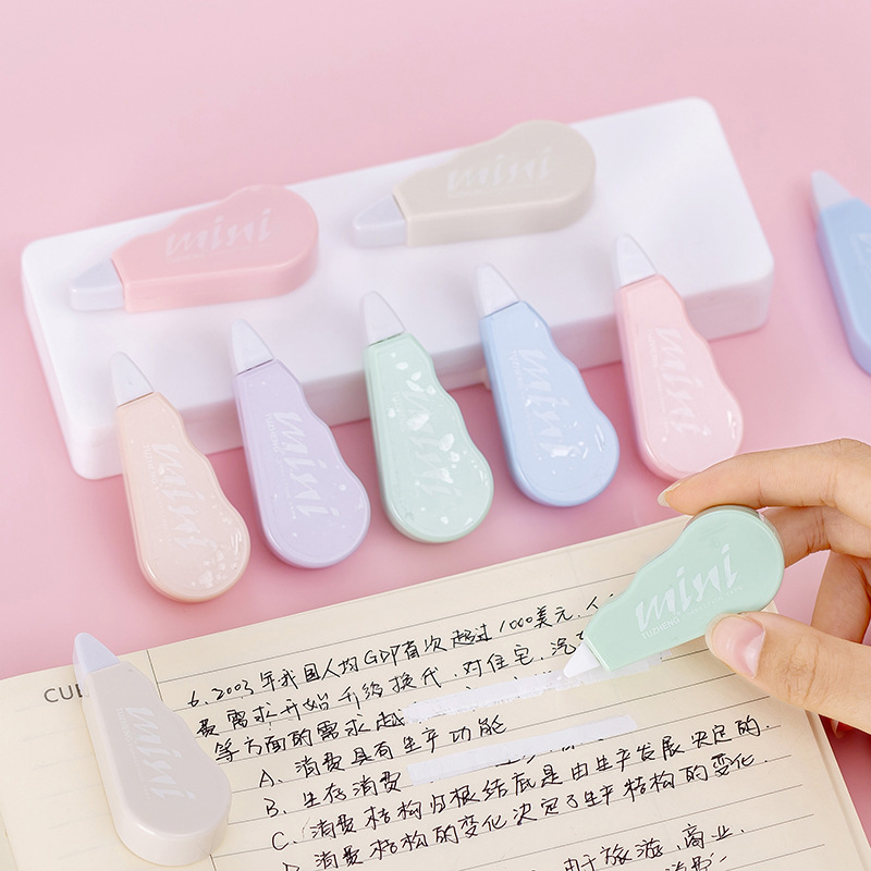 6 stks/set Leuke Macaron Kleur - Correction Tape Roller recensie en prijs