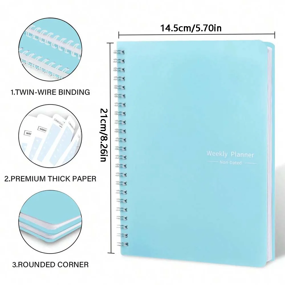 A5 Weekplanner met spiraal, da - Planner Weekly Budget recensie en prijs