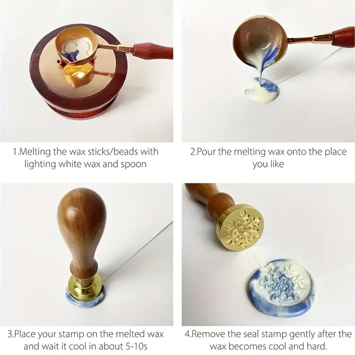 100 Stk/zak Lakzegel Kralen Ki - Wax Seal Stamp Kit recensie en prijs