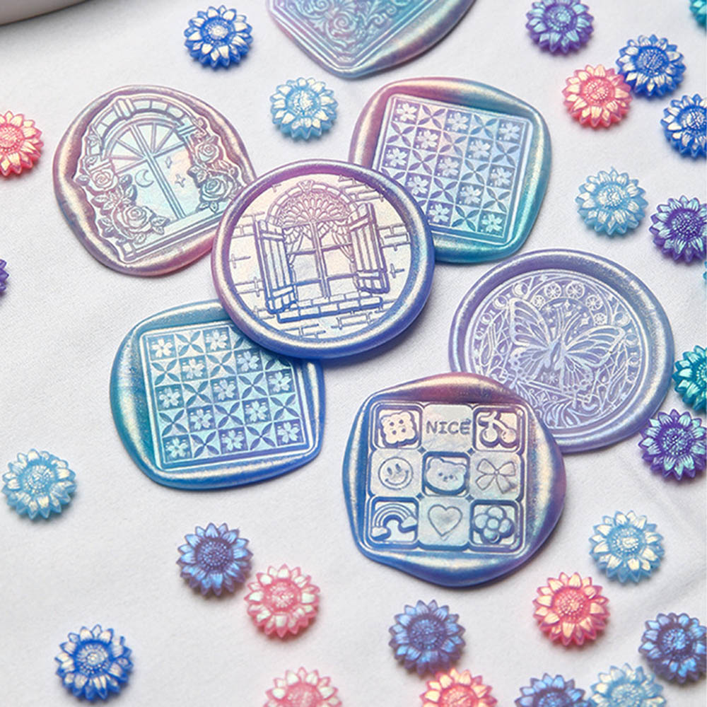 100 stks Gemengde Kleur Glitte - Wax Seal Stamp Kit recensie en prijs