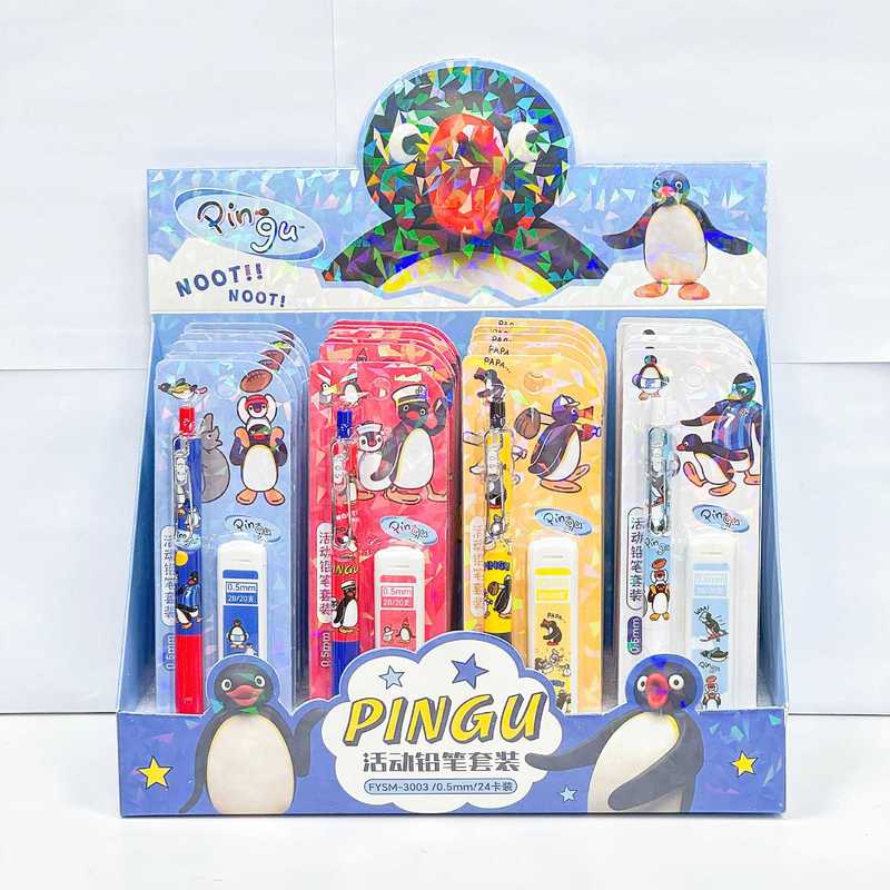 4/24pcs Kawaii Pingu Vulpotloo - Stationery Supplier recensie en prijs