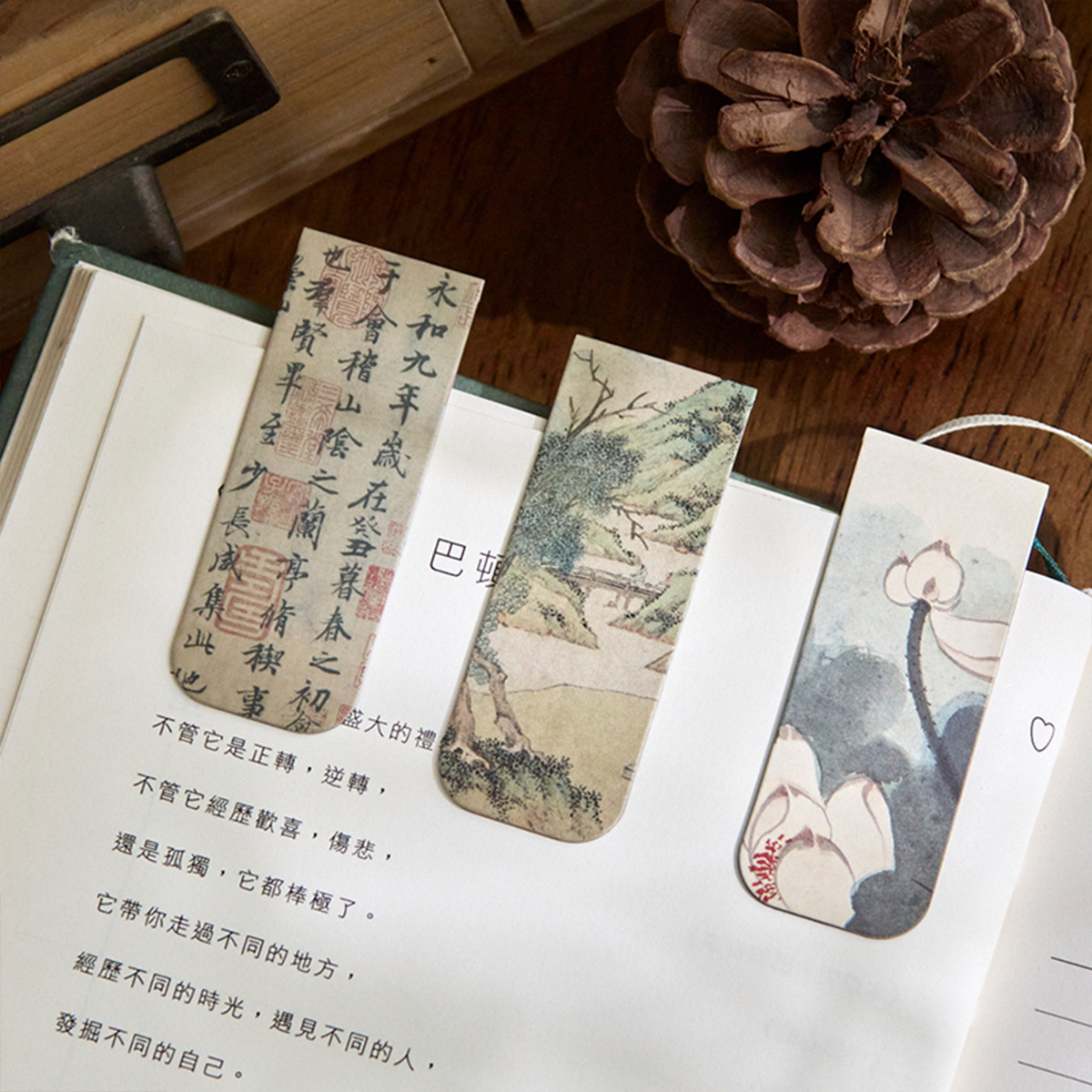 4 Stks/partij Chinese Oude Dou - Bookmark Magnetic Clip recensie en prijs