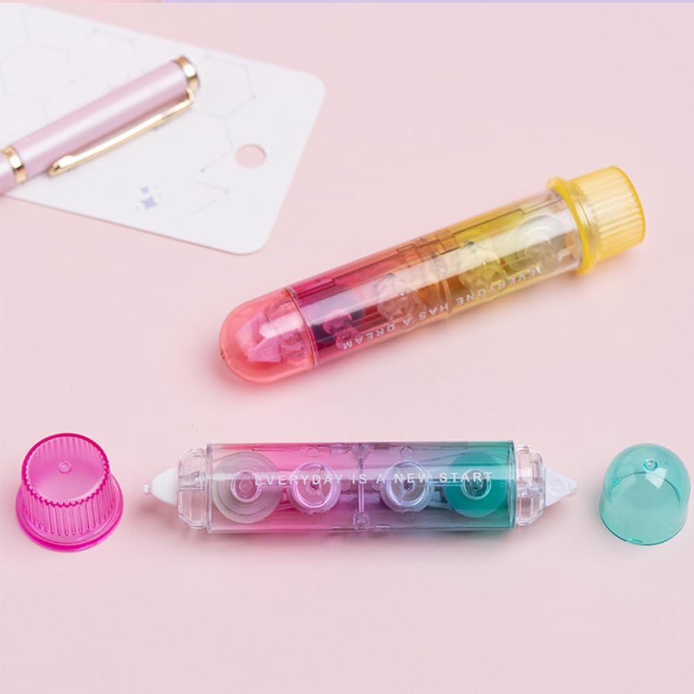 4 PACK 2 In1 White Out Correct - Correction Tape Roller recensie en prijs