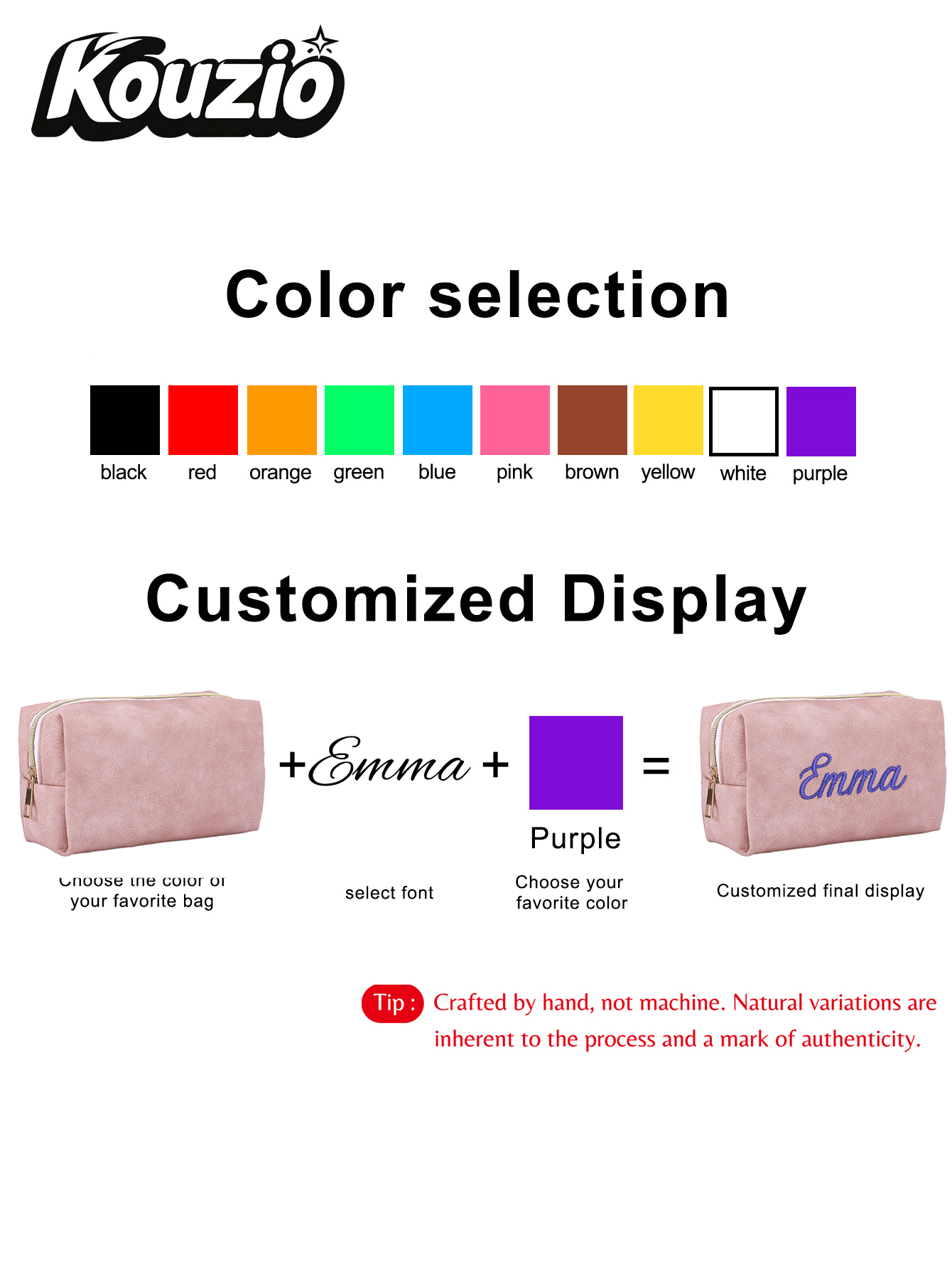 Grote vierkante etui van imita - Stationery Supplier recensie en prijs