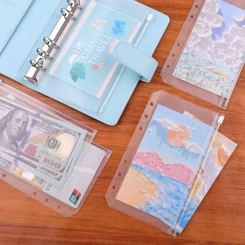 6/12/18pcs A6 A7 6-Hole Rits B - Planner Weekly Budget recensie en prijs