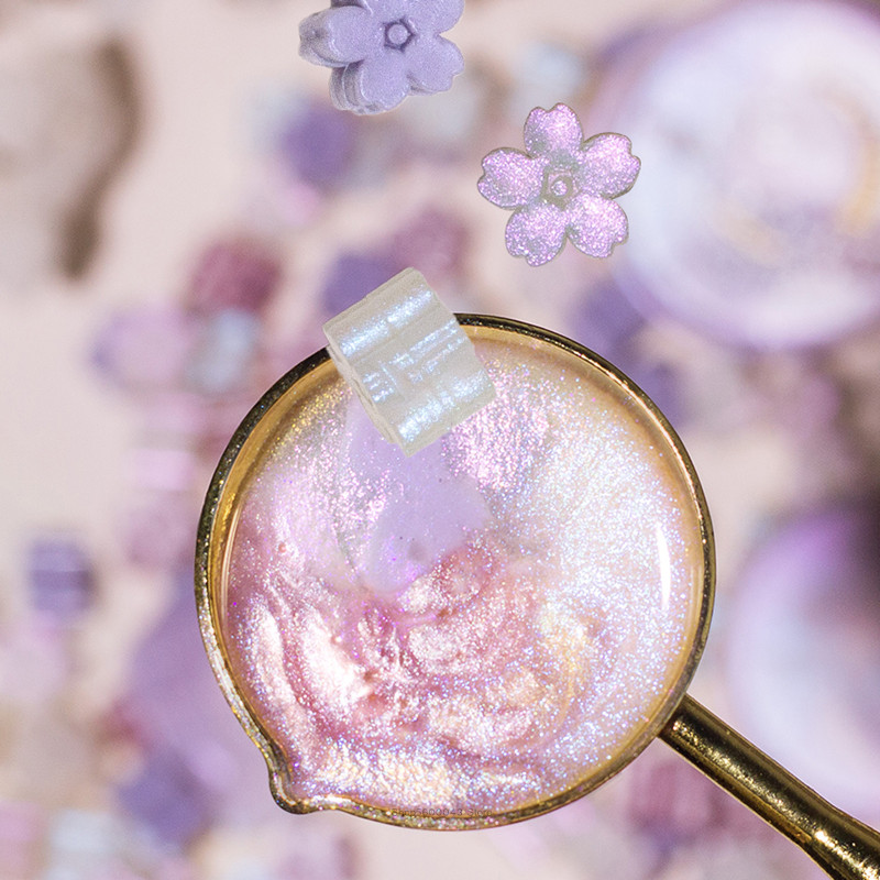 Gemengde Kleur Glitter Sakura  - Wax Seal Stamp Kit recensie en prijs