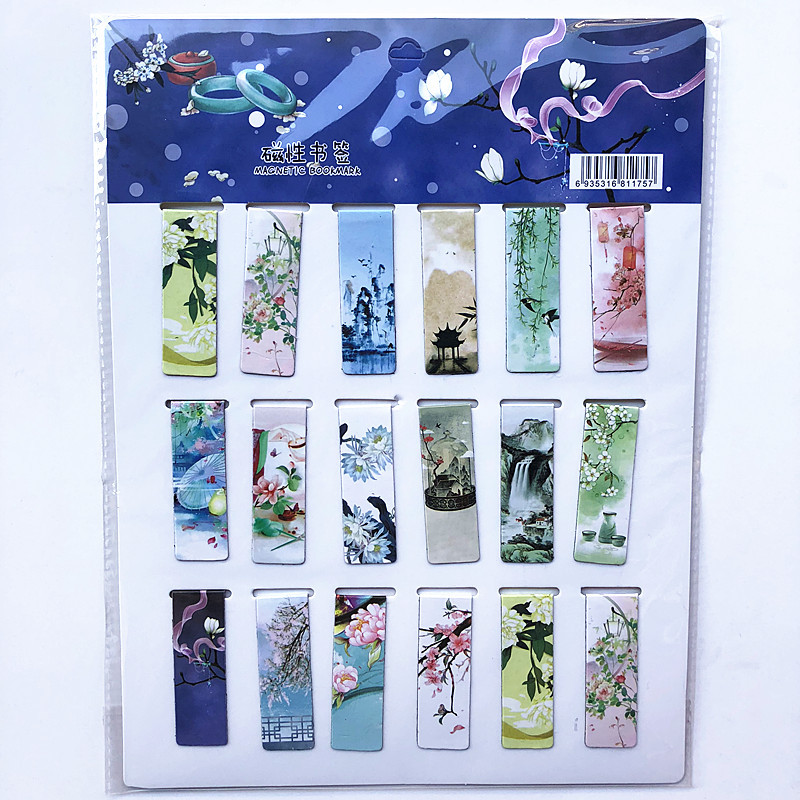 18 stks/set Kat Toren Magneet  - Bookmark Magnetic Clip recensie en prijs